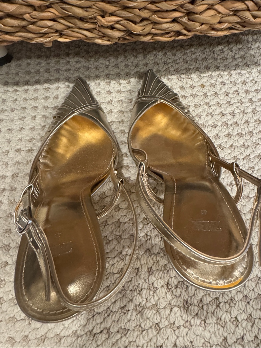 Zara Slingback Heels - Picture 5 of 8